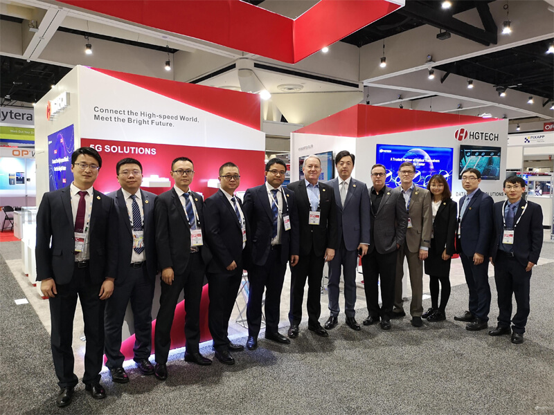 HGGENUINE appears at OFC2019 with data center 400g full-range optical modules